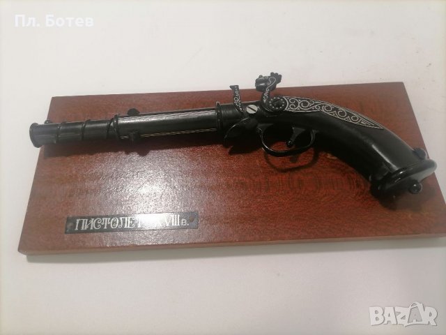 Макет на кремъчен пистолет , снимка 3 - Други ценни предмети - 37575828