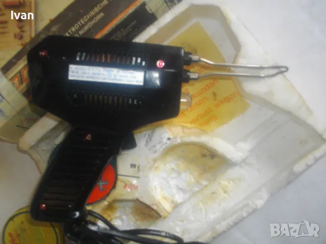 ЗА ЧАСТИ ЗА РЕМОНТ НЕМСКИ ОРИГИНАЛЕН СТАРО КАЧЕСТВО 100W ИНДУКЦИОНЕН ТРАНСФОРМАТОРЕН ЕЛ. ПОЯЛНИК, снимка 13 - Поялници и запояване - 49325652