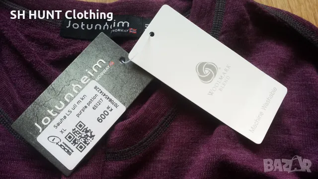 Jotunheim of NORWAY 80% Merino Wool DAMEN размер L / XL дамска термо блуза 80% Мерино Вълна - 911, снимка 10 - Блузи с дълъг ръкав и пуловери - 48359072