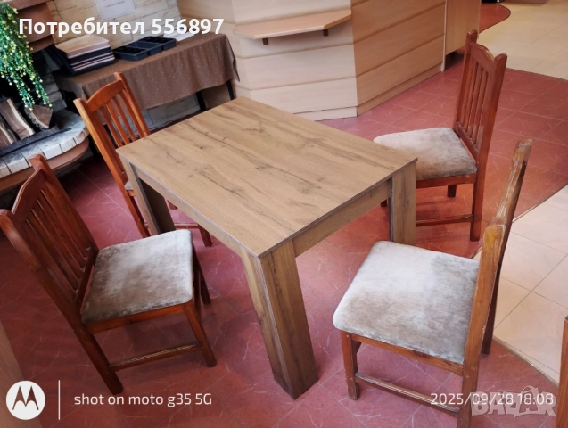 Маси и столове масив , снимка 2 - Обзавеждане за заведение - 51895045