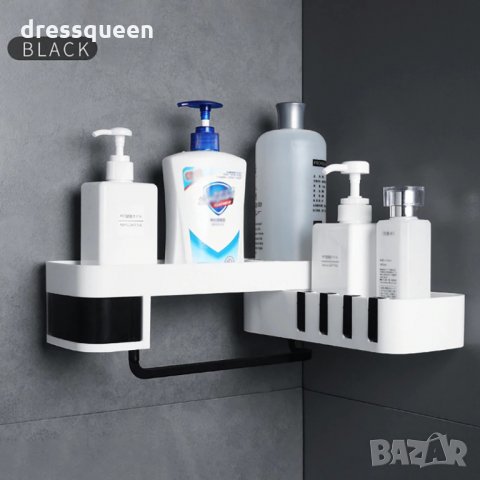 2699 Етажерка за баня самозалепяща се на 2 нива, снимка 5 - Други стоки за дома - 30530256