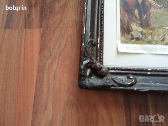 Стари репродукции (преди 1945 г.) на български картини с военна и историческа тематика, снимка 7 - Антикварни и старинни предмети - 40843315