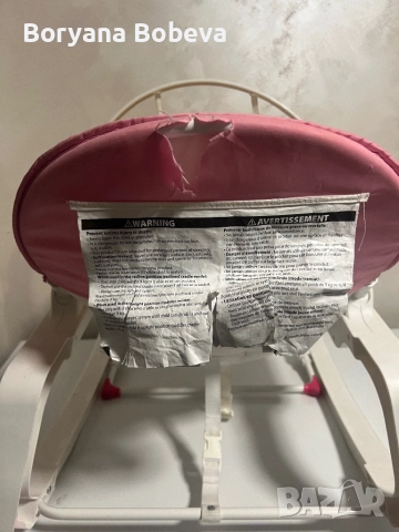 Шезлонг Фишър Прайс, снимка 4 - Детски шезлонги - 52669482