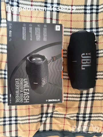 Преносима тонколона JBL eXtreme 4, снимка 3 - Тонколони - 52245376