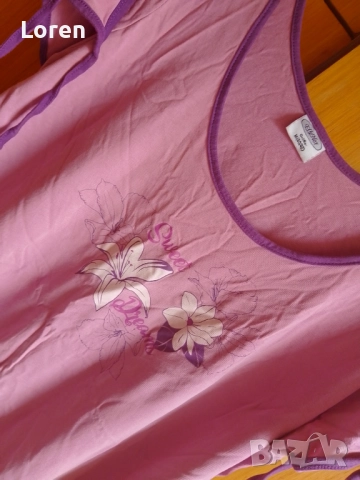Подарявам!Лятна нощница с къс ръкав, снимка 2 - Нощници - 52509351