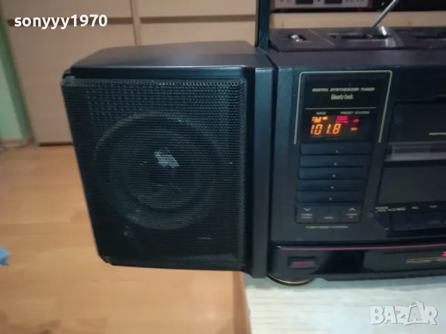 JVC PC-V66 BIG BOOMBOX ВНОС FRANCE 3011241332LKWC, снимка 7 - Радиокасетофони, транзистори - 48164849