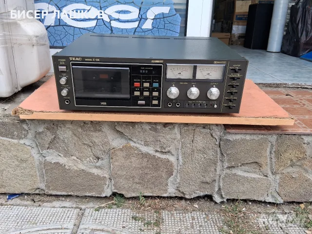 TEAC C-3X cassete deck, снимка 2 - Ресийвъри, усилватели, смесителни пултове - 56442907