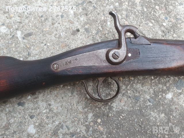 Капсулна пушка G&W възстановка , снимка 2 - Антикварни и старинни предмети - 42513237