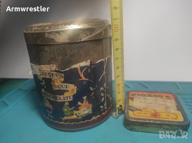 Стари Метални Кутии, снимка 2 - Колекции - 54001030