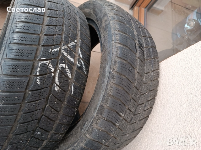 Зимни Гуми Бриджстон 15 2 броя 195 50 2 бр 175 на 65 с хубав грайфер почти нови , снимка 3 - Гуми и джанти - 52178479