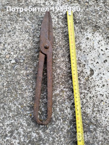 Стара ножица, снимка 2 - Антикварни и старинни предмети - 44177743