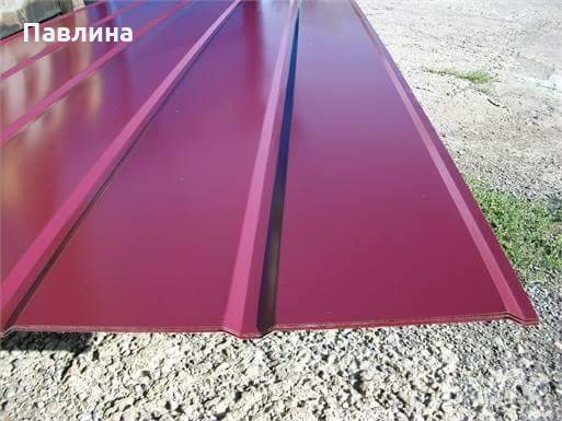 Пластифицирана ламарина TR20х222х1120. , снимка 3 - Строителни материали - 14950725