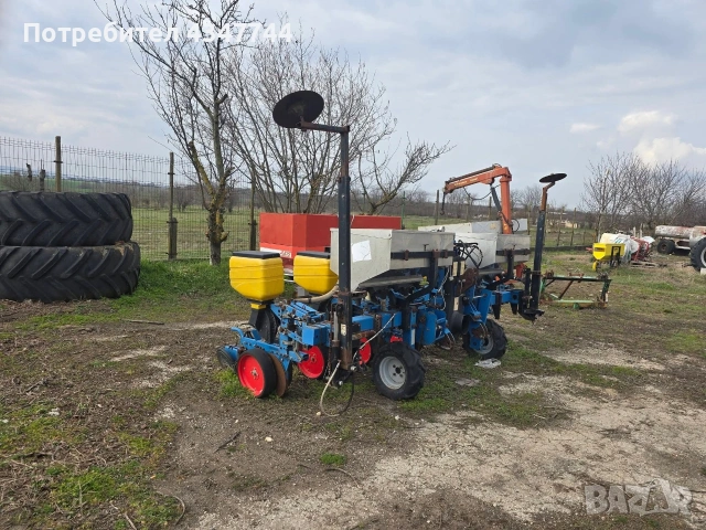 Сеялка RAABE 6 редова с торовнасяне. , снимка 4 - Селскостопанска техника - 53902976