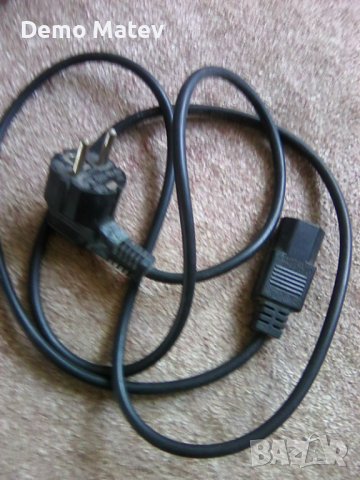 Продавам захранващ кабел за конпютър, снимка 4 - Друга електроника - 40771780