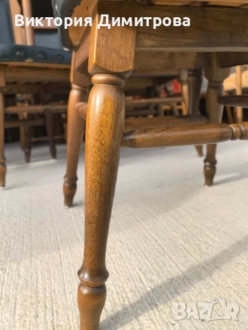 Комплект столове Колониал, снимка 10 - Столове - 52851959