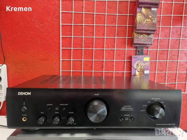 Усилвател DENON PMA-720E, снимка 2 - Ресийвъри, усилватели, смесителни пултове - 55951108