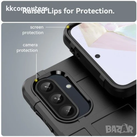 Samsung Galaxy A36 5G / A56 5G Удароустойчив Square Grid Design Калъф и Протектор, снимка 7 - Калъфи, кейсове - 50797718