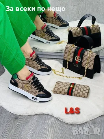 Gucci Дамски Маратонки👟Дамски Спортни Обувки Гучи - Различни Цветове Код SEM-393, снимка 3 - Маратонки - 55866726