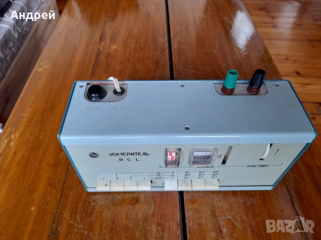 Стар RCL метър, снимка 3 - Антикварни и старинни предмети - 39376583