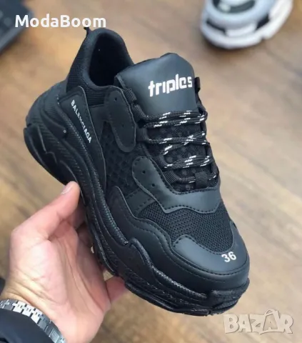 Balenciaga мъжки черни маратонки 