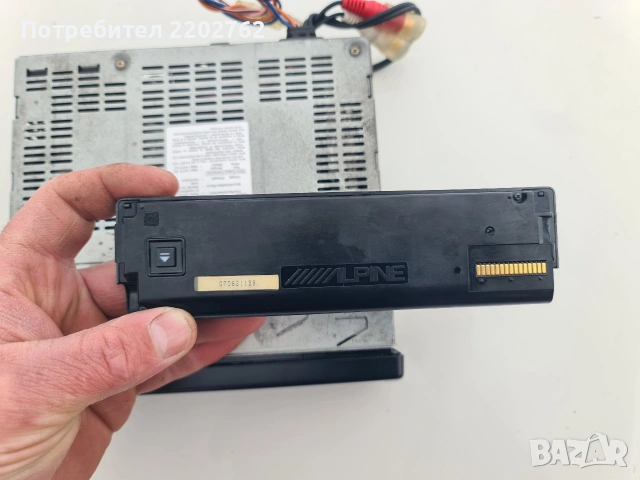 Vintage Alpine TDA-7565R радио на касетки, снимка 6 - Радиокасетофони, транзистори - 54015344