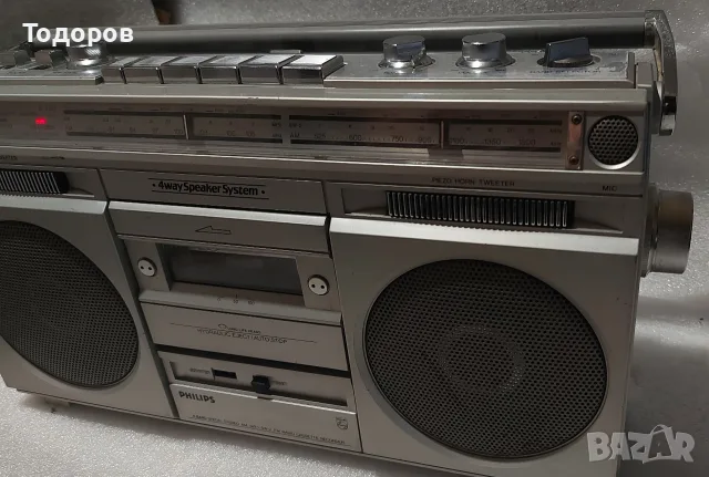 Philips D8423 Stereo Radio Cassette Recorder , снимка 6 - Радиокасетофони, транзистори - 55780342