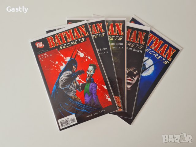 Комикси Batman: Secrets Vol. 1, #1-5, NM, DC, снимка 2 - Списания и комикси - 38483264