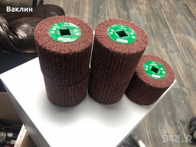 Абразивен валяк за полиране и сатениране 