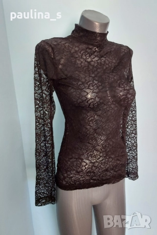 Два различни броя / Дантелена еластична блуза "Neo noir" и "LMTD" / дантела, лукс категория , снимка 10 - Корсети, бюстиета, топове - 36575209