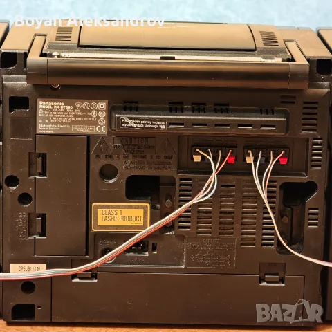 Култов радиокасетофон Panasonic RX-DT690 – Portable Stereo Component CD System, снимка 9 - Радиокасетофони, транзистори - 55871619