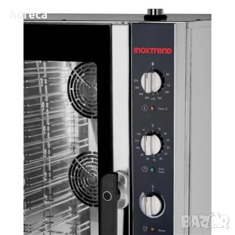 Конвектомат 4 x 1/1 GN или 60 х 40см, странично отваряне, механичен, снимка 2 - Обзавеждане на кухня - 49490501