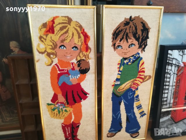 J.CORBEL-FRANCE BOY & GIRL ANTIQUE 2111211638, снимка 3 - Антикварни и старинни предмети - 34879539