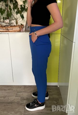 Нов! Дамски изчистен панталон, снимка 3 - Панталони - 42782224