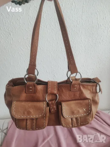 vintage чанта кожена 