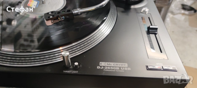 грамофон Mc Crypt DJ-2650B USB , снимка 9 - Грамофони - 54113336