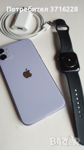 iPhone 11 + Apple Watch 4 Cellular, снимка 10 - Apple iPhone - 42804380