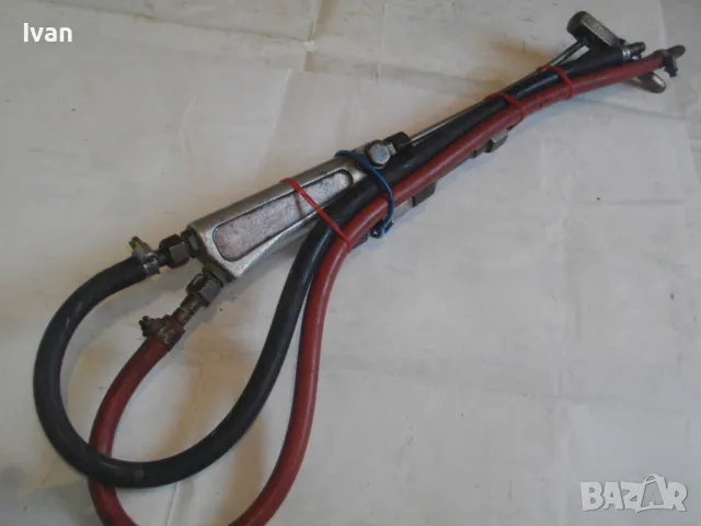 53см ФРЕНСКИ ПРОФИ ОКСИЖЕН ОКСИЖЕНЕН РЕЗАК РЕЗАЧ  ЗА ГАЗО-ПЛАМЪЧНО РЯЗАНЕ ЗАВАРЯВАНЕ - С МАРКУЧИ, снимка 12 - Други инструменти - 48090271