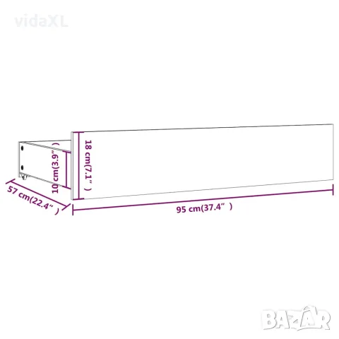 vidaXL Чекмеджета за легло, 4 бр, бор масив, снимка 8 - Ракли - 56147925