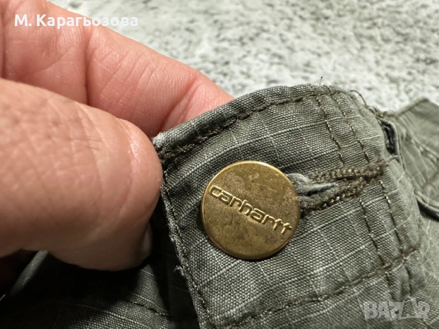 Carhartt WIP Regular Cargo Pant, Размер 31, снимка 7 - Панталони - 54259066