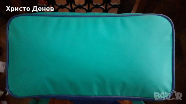 раница много плътна, двойна с изолация между пластовете, стабилен промазан плат, внос от Дания, снимка 7 - Раници - 53151760