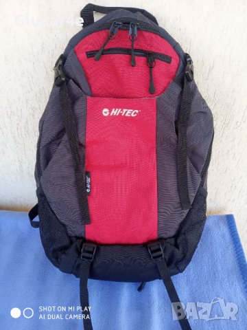 Туристическа раница Hi-tech с дъждобран., снимка 2 - Раници - 42380039