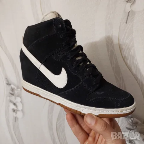 Nike Dunk Sky Hi номер 39,5-40 маратонки / кецове на платформа , снимка 6 - Маратонки - 48147671