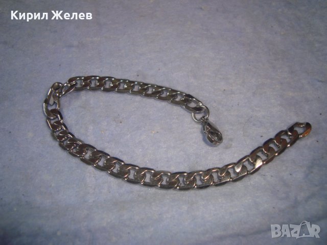 ВИНТИДЖ АРТ ГРИВНА ПОСРЕБРЕНА РЕТРО КЛАСИЧЕСКА ЗДРАВА ПЛЕТКА 6693, снимка 3 - Гривни - 37065712