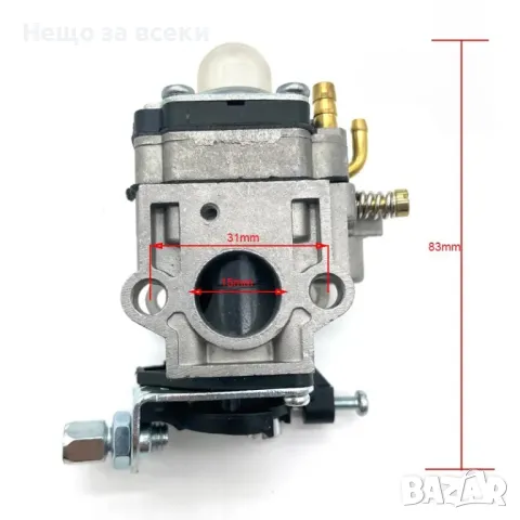 Карбуратор за тример, храсторез, моторна коса, снимка 3 - Градинска техника - 49892541