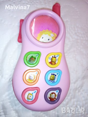 Музикален телефон Smoby, снимка 2 - Музикални играчки - 36782923