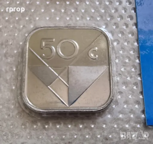 Аруба.
Нидерлански Антили.
Карибски басейн.
Сет от 7 монети.
1988 - 2006 година.
UNC., снимка 7 - Нумизматика и бонистика - 49571137