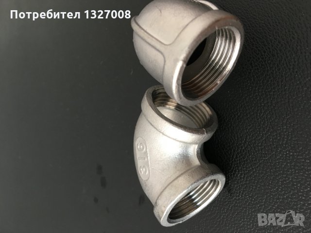 Коляно 3/4" неръждаемо Ж/Ж, снимка 5 - ВИК - 29086446