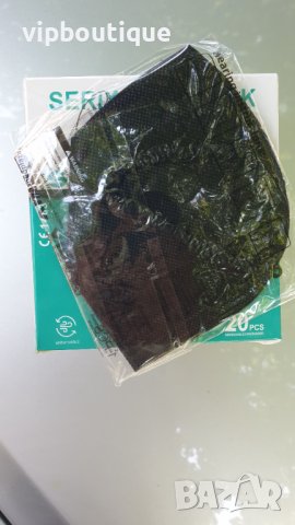 KN95 /FFP2 Предпазни маски за лице бели и черни, снимка 13 - Медицински консумативи - 31748081