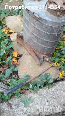 Медна пръскачка , снимка 5 - Антикварни и старинни предмети - 52276453