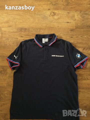 Puma Men's BMW Motorsports Polo Shirt - страхотна мъжка тениска , снимка 5 - Тениски - 42300247